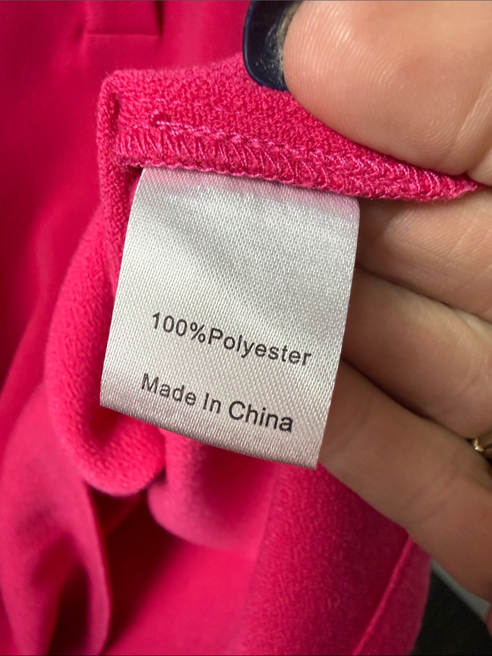 Tuckernuck Fuchsia Stretch Crepe Avery Shift Dress Size Large - Picture 12 of 14